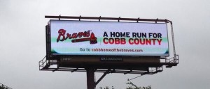 Atlanta Billboard Co.-Cobb Co. Braves Billboard